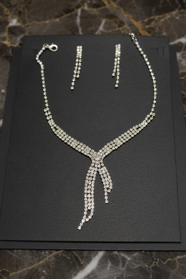 Conjunto elegancia de cristal