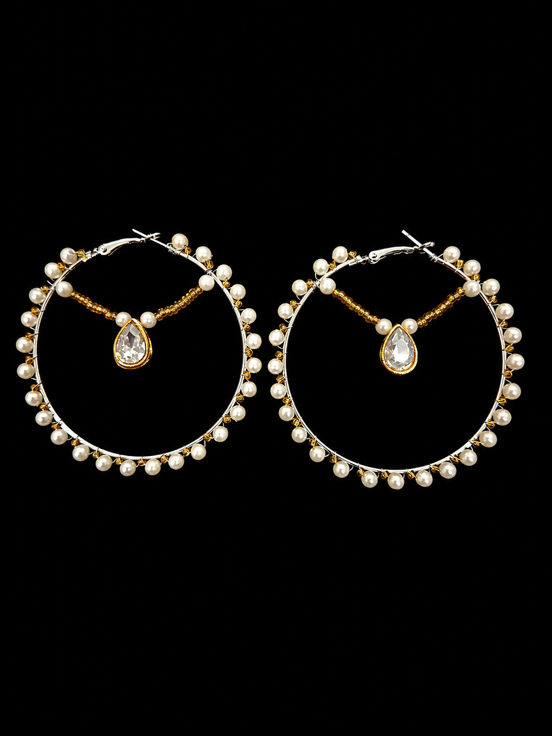 Pendientes aros de luz
