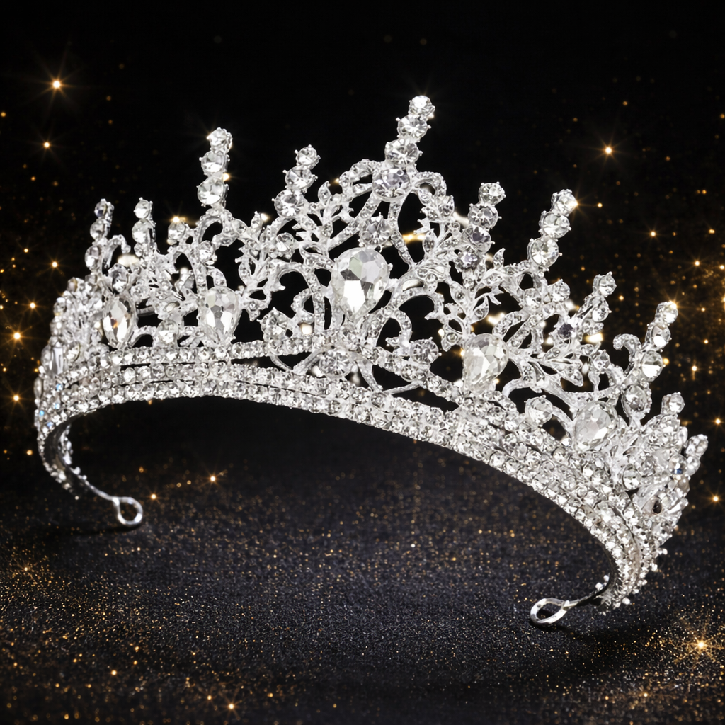 Tiara Luz de luna - plateada