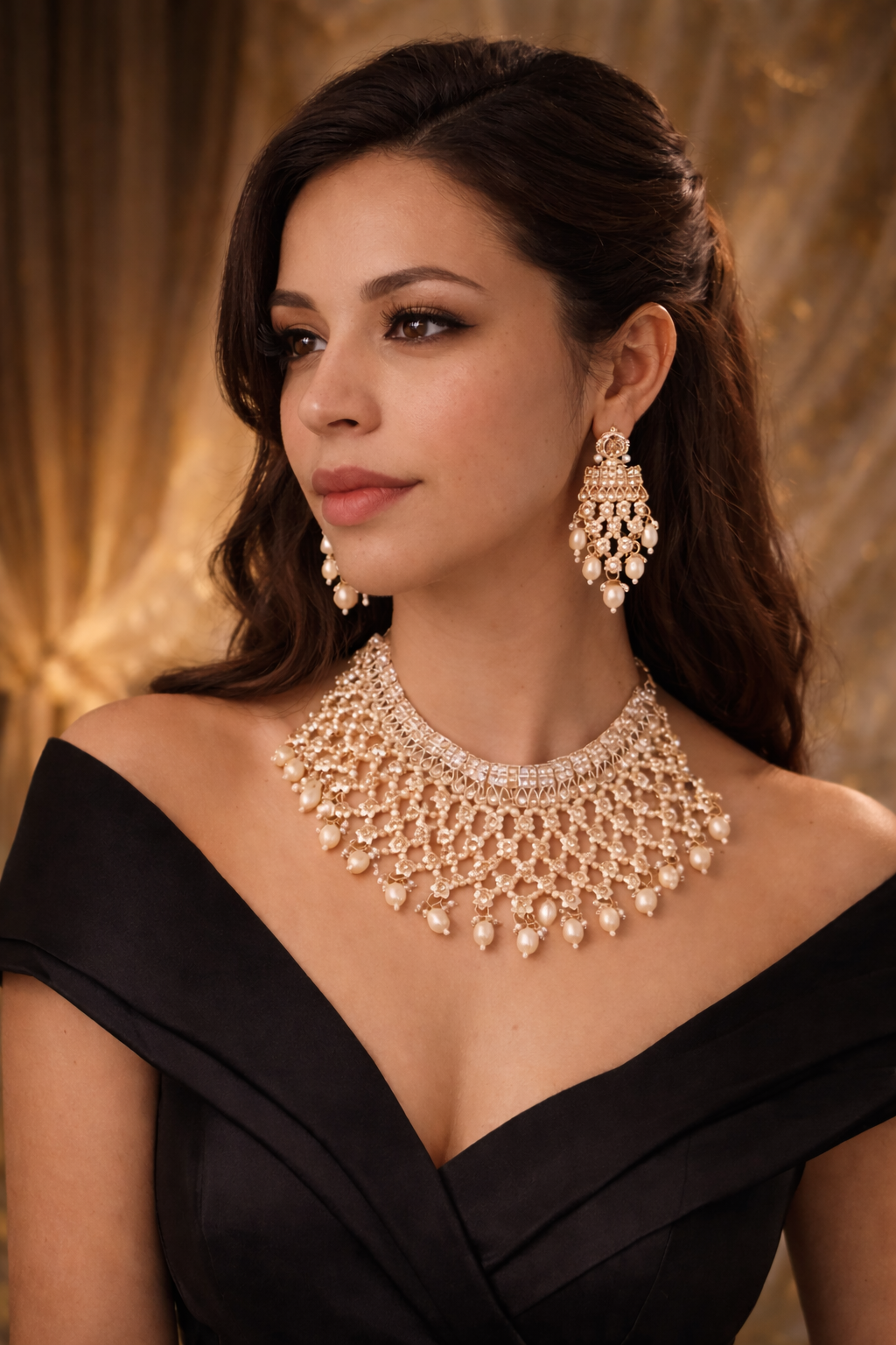 Real pearl set
