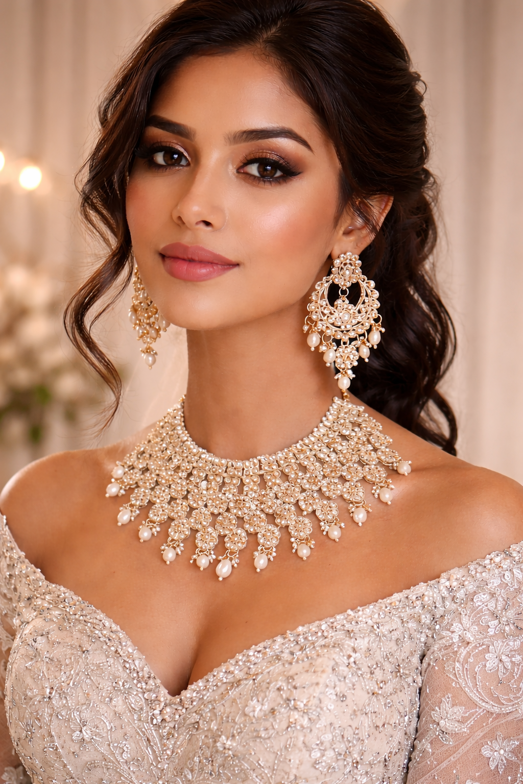 Conjunto perla celestial