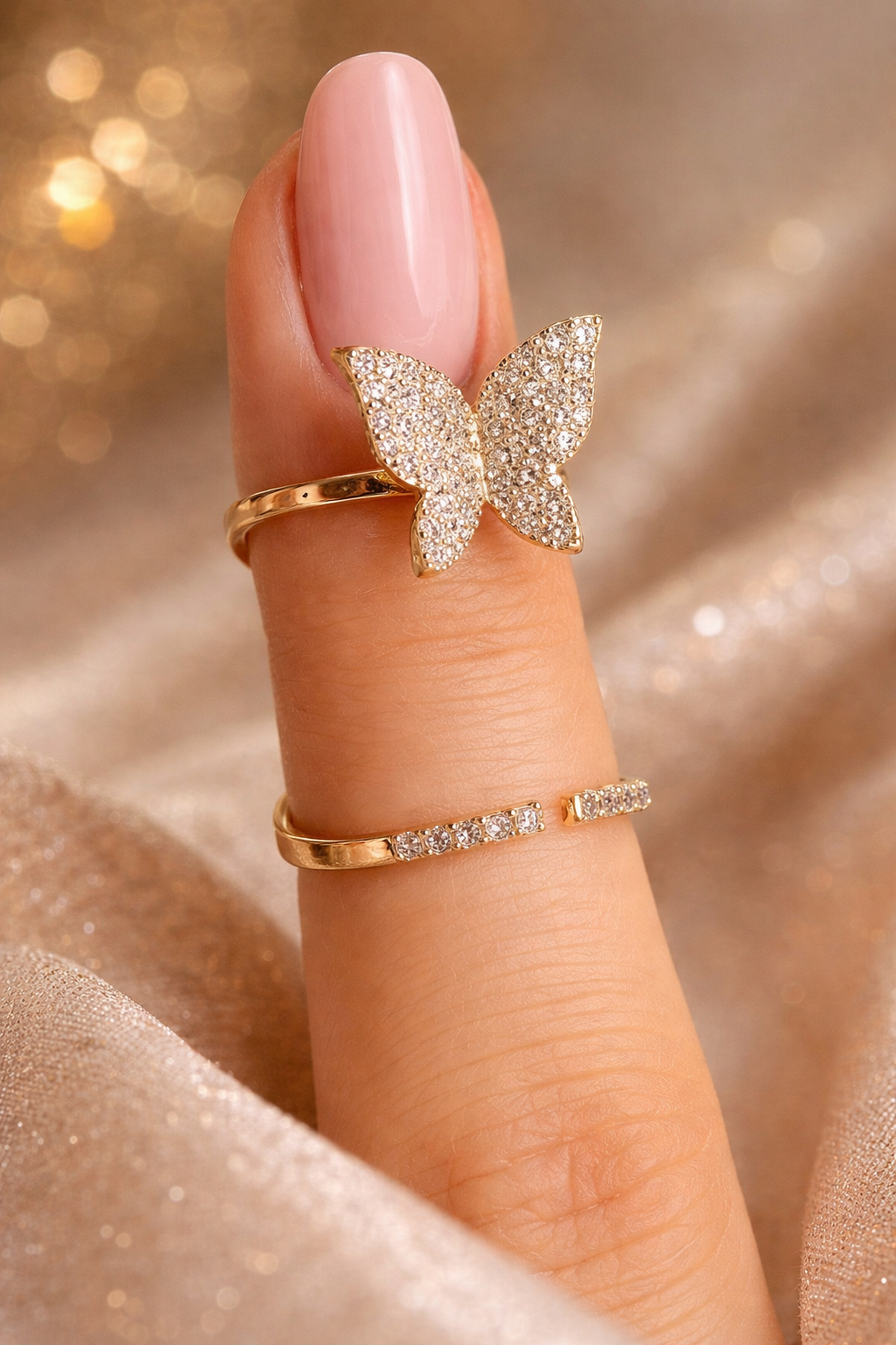 Wings of Sparkle Ring
