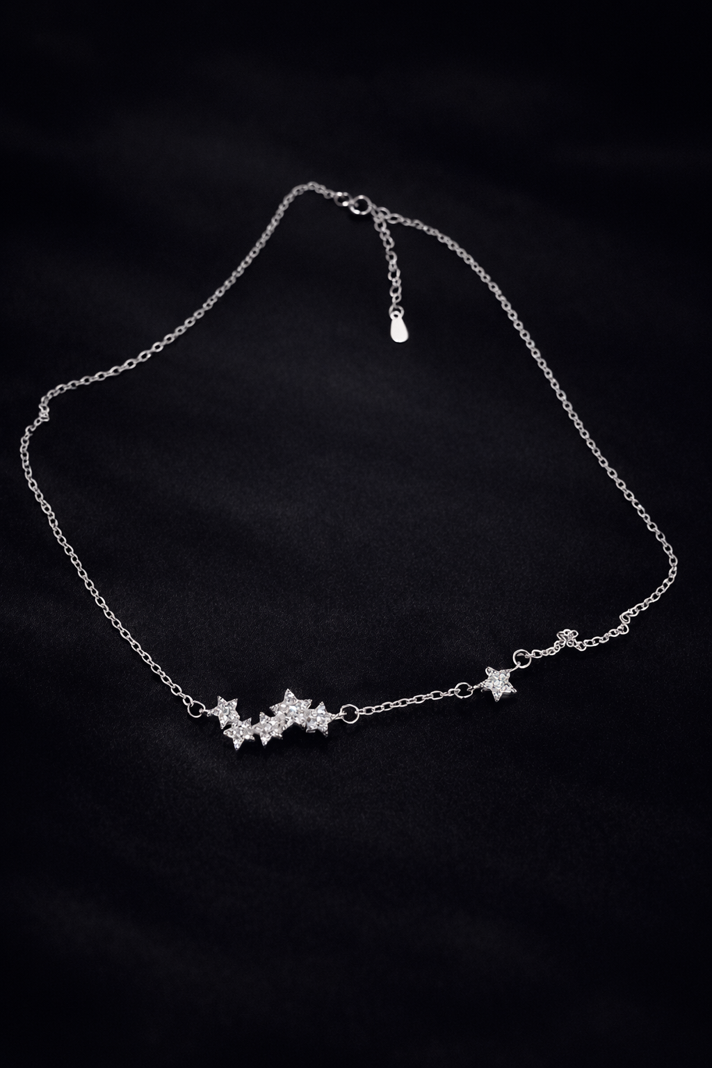 Starlight necklace - silver