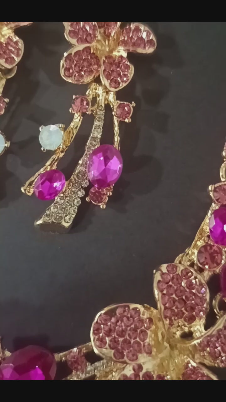 Flor de Cristal - Rosa