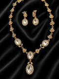 Conjunto esmeralda imperial - cristal