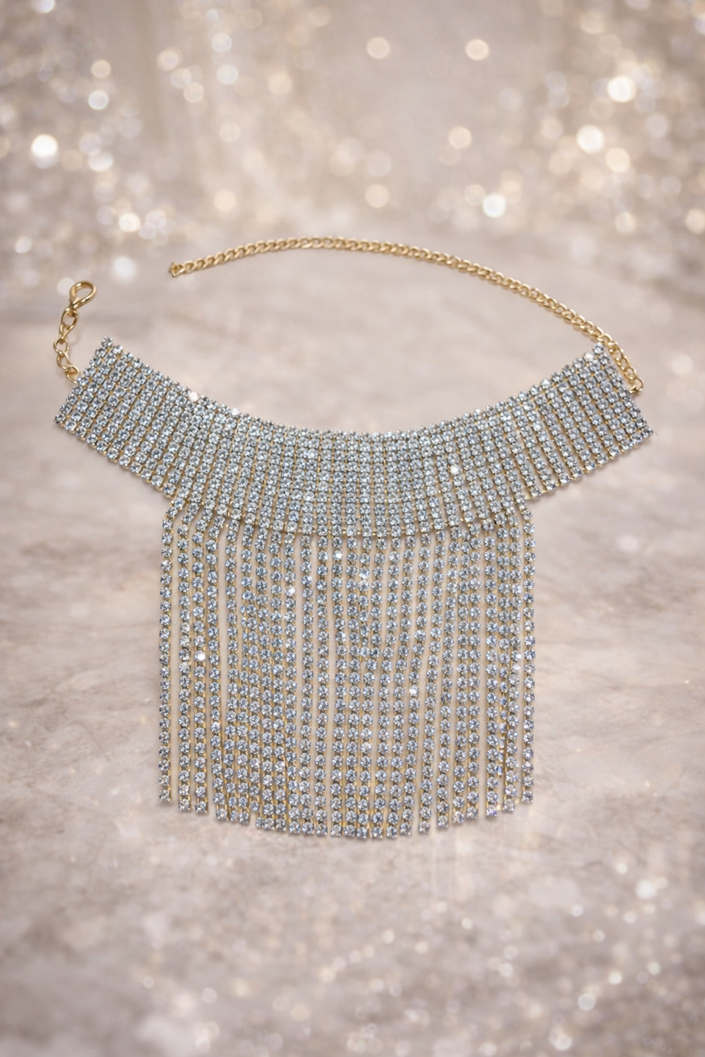 Pulsera tobillo brillo total